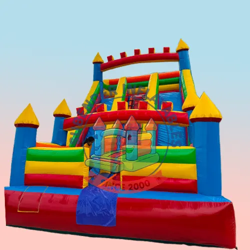 3 LANE MULTICOLOUR BOUNCY