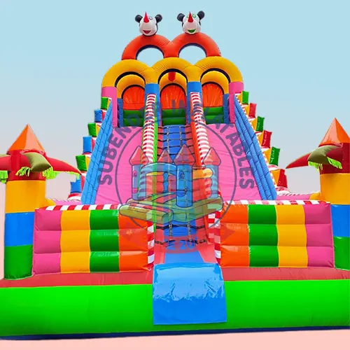 3 LANE 14 BY 22 FT MICKY MOUSE JHOOLA