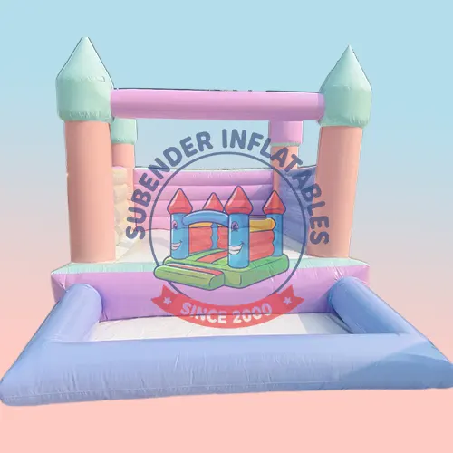 10 BY 15 FT PASTEL BOUNCY