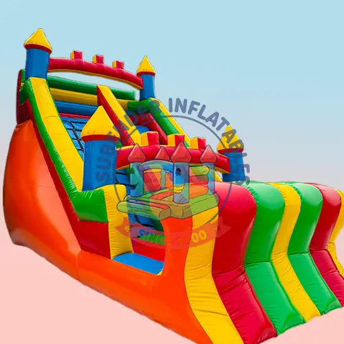 10 BY 20 FT MULTICOLOUR CASTLE